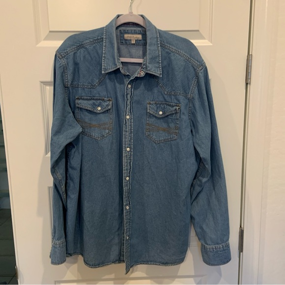 Custom Made Grateful Dead Graphic on Ranchwear XXL Pearl Snap western shirt - Picture 4 of 8